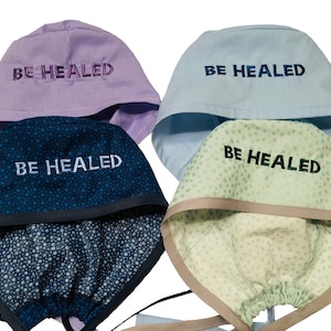 Christian Scrub Caps - Be Healed