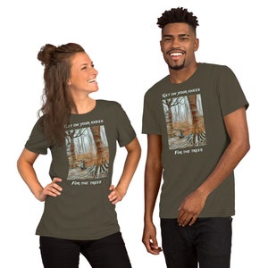 Get on your knees for the trees / unisex short-sleeve t-shirt