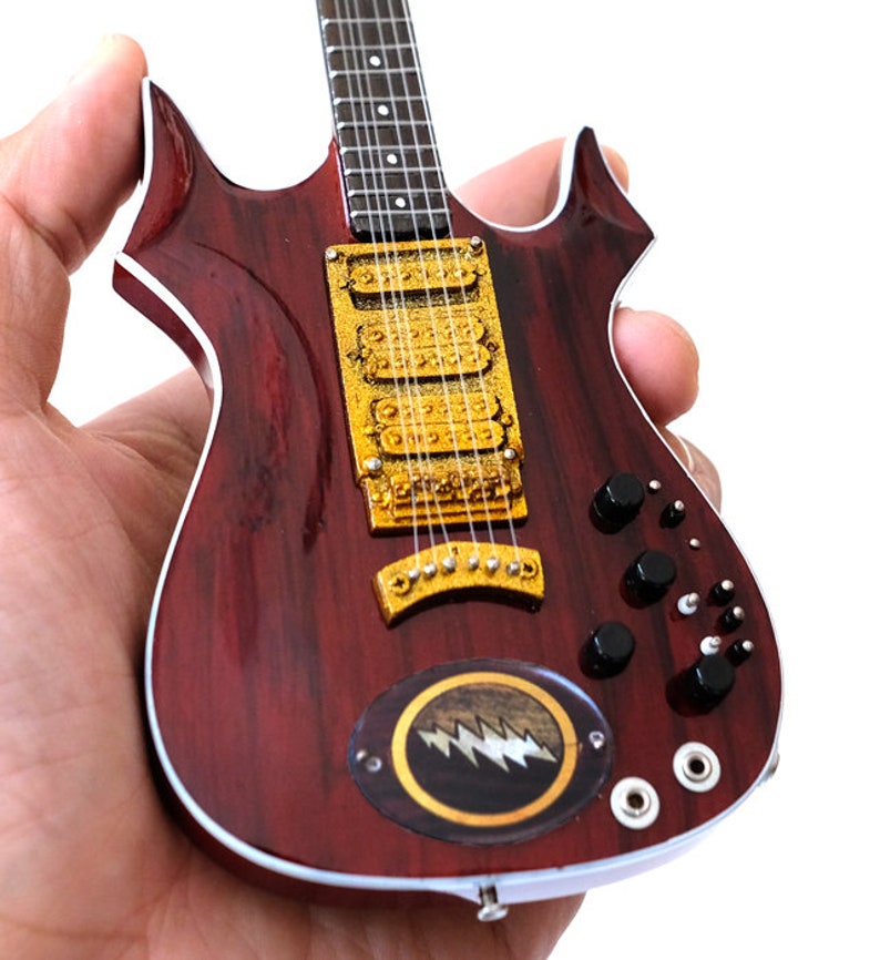 Jerry Garcia grateful Dead Lightning Bolt Etsy