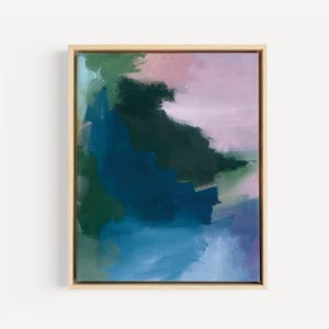 Original abstract painting including shadow gap, hand-painted painting, modern art, wall painting, colorful art, landscape painting