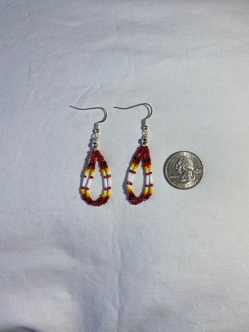 Southwest Beaded Earrings Etsy