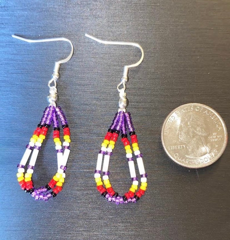 Southwest Beaded Earrings Etsy