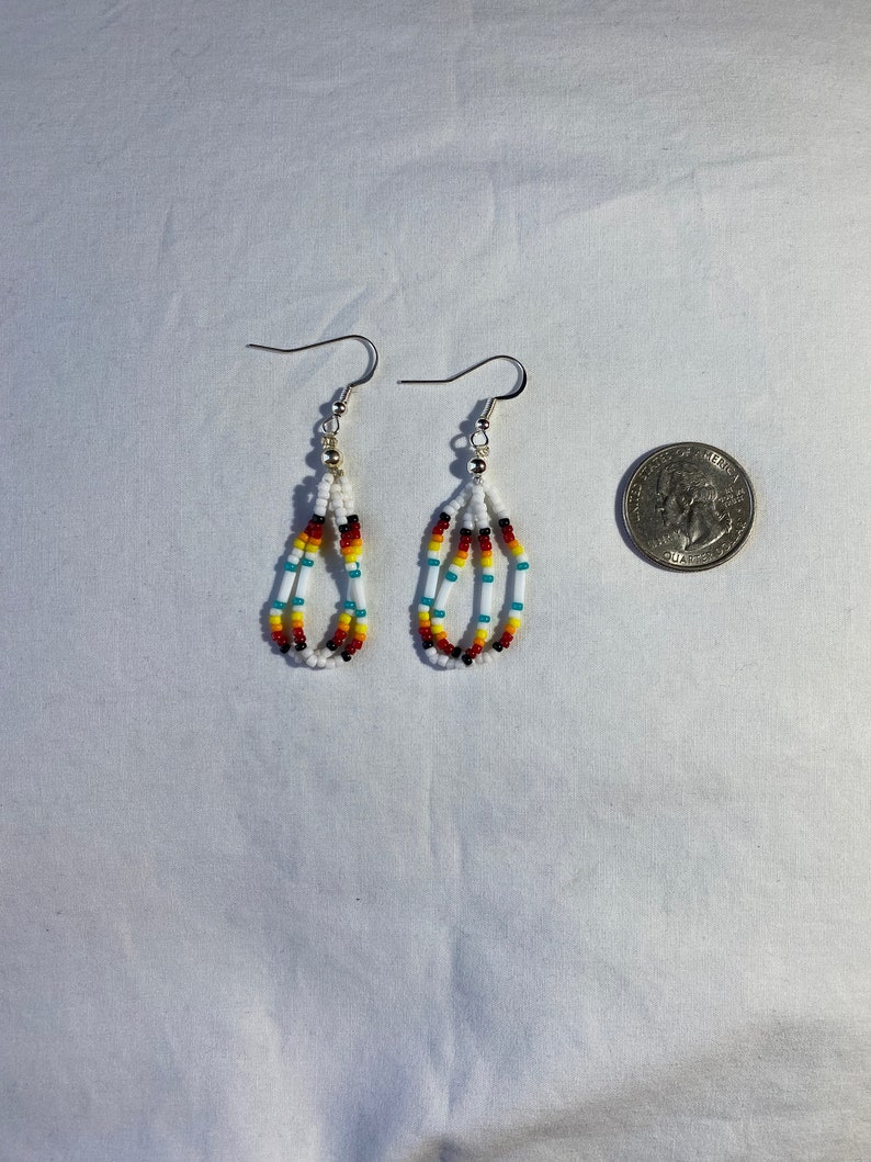 Southwest Beaded Earrings Etsy