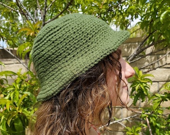 PATTERN: Crochet Bucket Hat-Beginner friendly