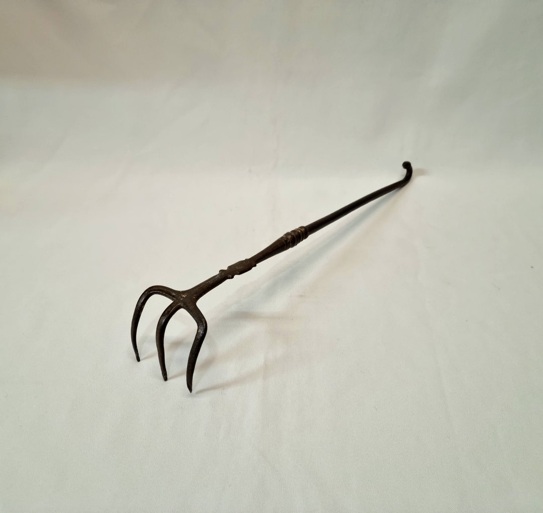 Ancient Flesh Hook a Delightful Genuine Antique Medieval Etsy