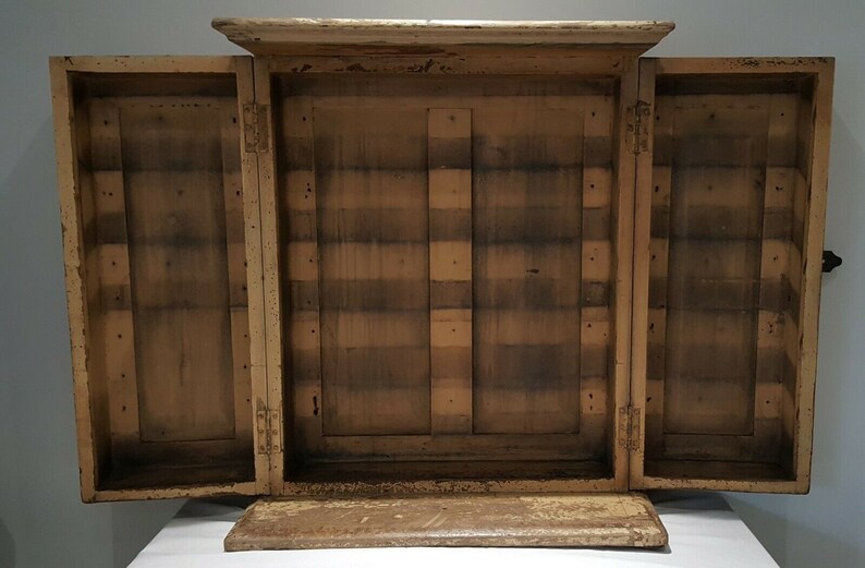 Antique Painted Pine Formerly an Edmonson Railway Etsy UK