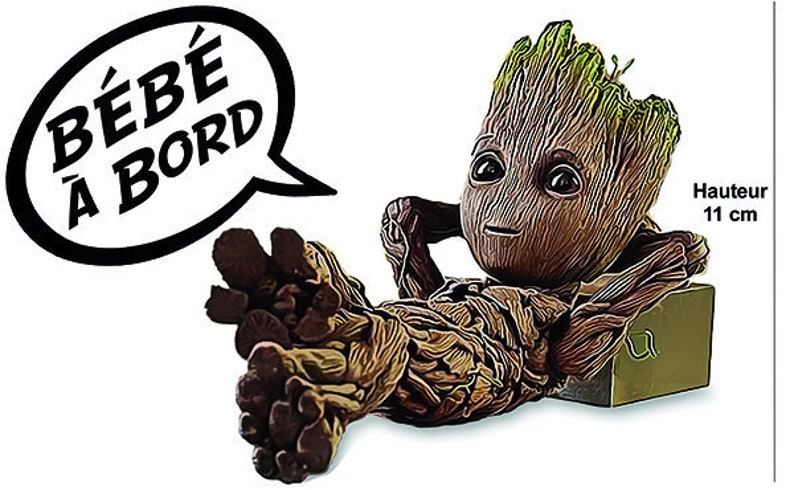 Stickers Labels s Baby Sticker On Board Baby Groot Paper Party Supplies Stickers Labels s Baby Sticker On Board Baby Groot Paper Party Supplies