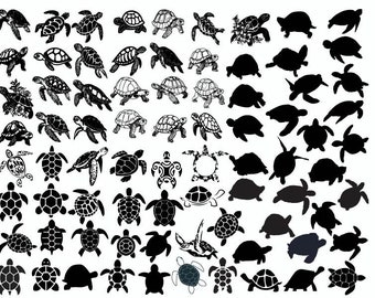 Tortuga marina Svg, Tortuga marina Png, Tortuga Svg, Paquete de tortuga marina Svg, Imágenes prediseñadas de tortuga, Cricut de tortuga, Archivos de corte de tortuga marina, Silueta de tortuga