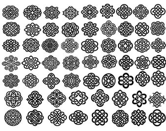 Pacchetto Svg nodo celtico, Clipart nodo celtico, Svg vichingo, Svg nodo vichingo, Cricut nodo celtico, Valhalla svg, Svg celtico