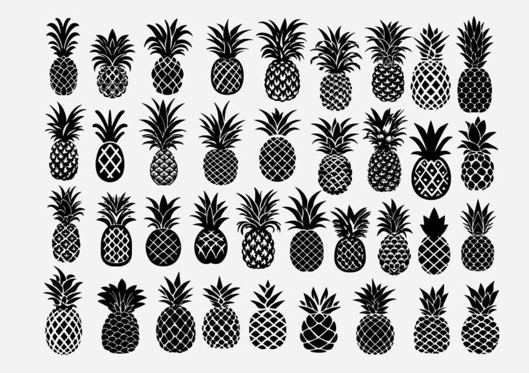 Pineapple Bundle Svg, Pineapple Svg, Pineapple Cut Files for Cricut