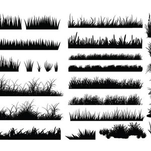 GRASS SVG, Grass Bundle Svg, Grass Cricut , Grass Clipart , Grass Vector , Grass Silhouette