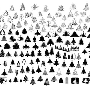 ALBERO DI NATALE SVG, Pacchetto albero di Natale Svg, File di Natale per Cricut, Svg di Natale, Clipart di Natale