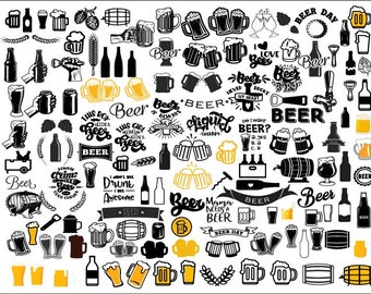 BEER SVG, Beer Bundle Svg, Beer Clipart, Beer Cut Files For Cricut,  Beer Quotes Svg, Beer Mugs Svg