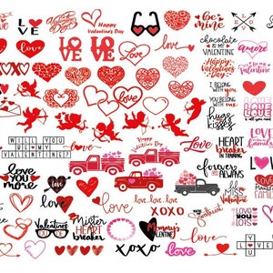 Svg de la Saint-Valentin, Happy valentine Svg, Love Svg, Heart Svg, Cupid Svg, Valentine Quote Svg, Cricut de la Saint-Valentin, Clipart de la Saint-Valentin