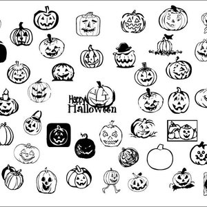 PUMPKIN SVG, Pumpkin bundle , Halloween svg , digital art file for cricut