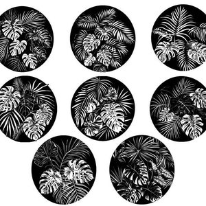 Tropical Leaves Svg, Monstera Svg, Tropical Leaves Clipart, Monstera Leaf Svg, Tropical Leaves Cut Files For Cricut