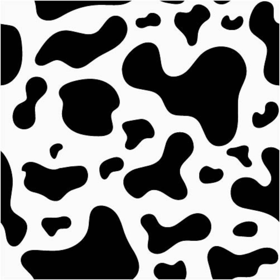 Cow Print Svg ,cow Pattern , Seamless Cow Svg ,clipart , Files for