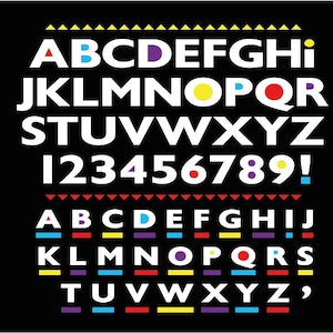 Martin Font SVG, Individual Letters Svg, American Font Svg, Martin Svg, Martin Tv Show Alphabet, Dateien für Cricut
