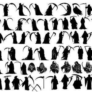 Sensenmann geschnitten Datei, Sensenmann Clipart, Sensenmann geschnitten Datei, grimmig Reaper geschnitten Dateien für Cricut, Tod svg