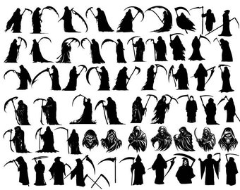 Liemannen Svg, Liemannen Clipart, Skelett Svg, Halloween Svg, Liemannen Cut-filer för Cricut, Död Svg