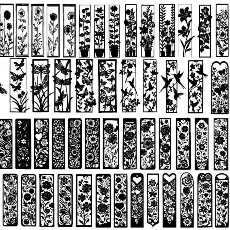 Printable Bookmark Cutout - Etsy