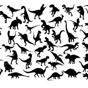 DINOSAUR SVG , Dinosaur Svg Bundle, Dinosaur Silhouette Svg , Dinosaur Cricut , Dinosaur Clipart , Dino Svg