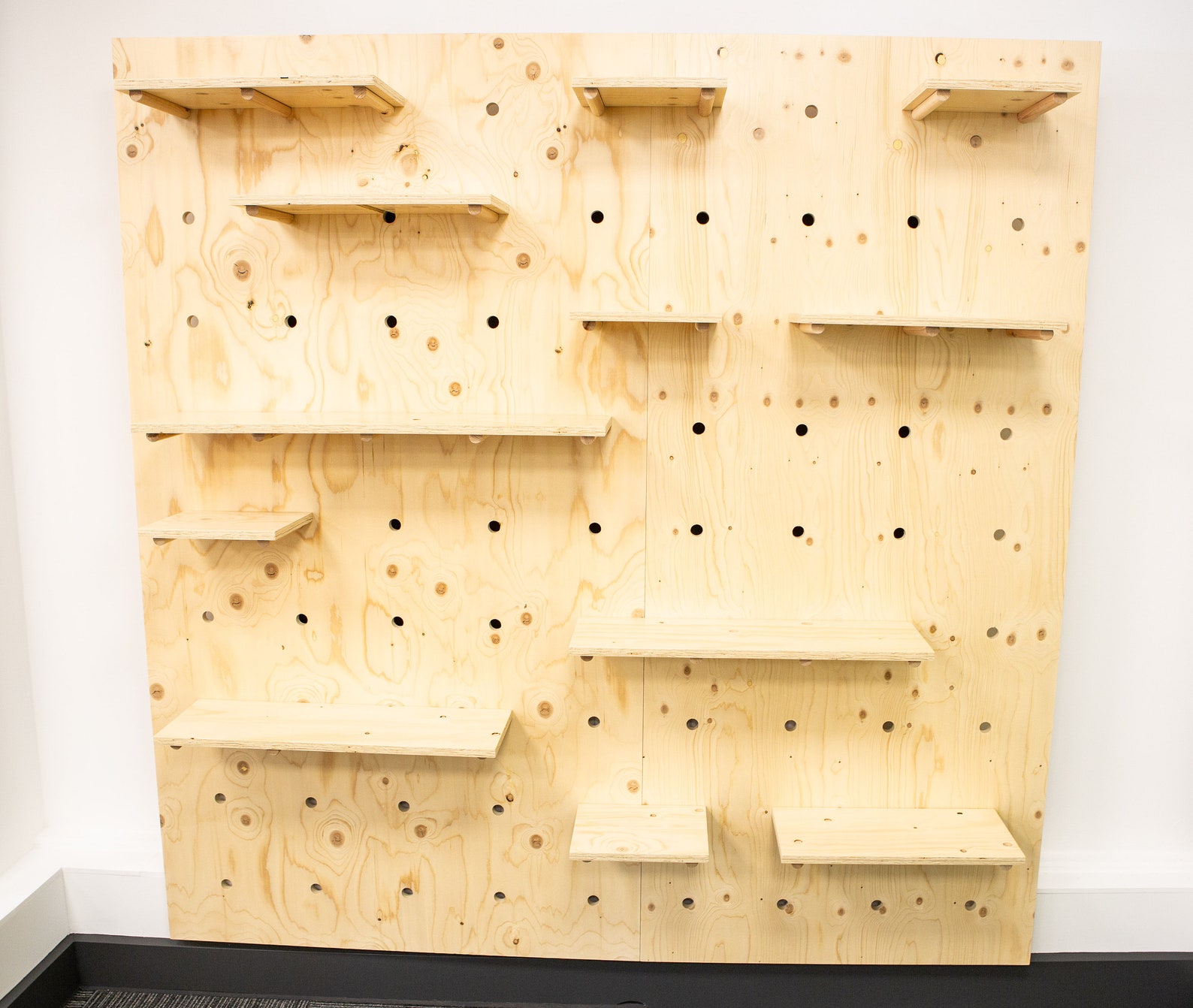 Natural Pegboard Etsy