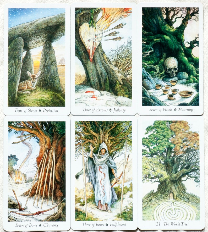 Wildwood Tarot deck cards Oracle deck card Etsy