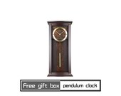 Antique Wall Clock,Wood Pendulum Clock,Classic Wall Clock,Large Wall Clock,Oversize Table Clock,Vintage Home Decor,Personalized Wall Hanging