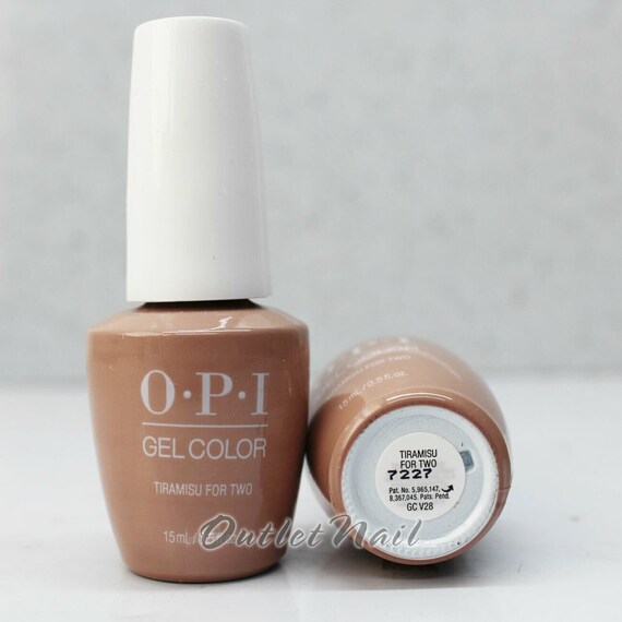 Opi Gelcolor New Gel Nail Polish Soak Off V28 Tiramisu For Etsy