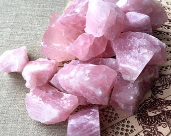 Rose Quartz Stone | Etsy