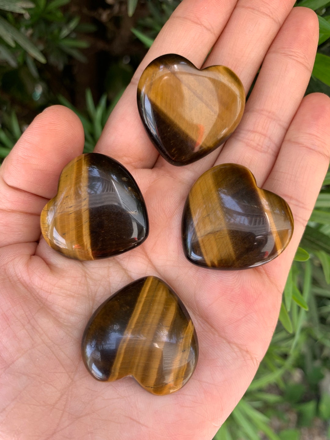 Tiger eye deals heart stone