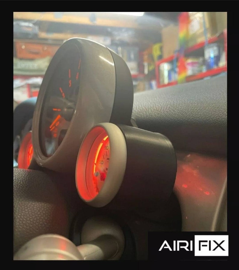 Mini Cooper/s/jcw R50 R52 R53 Gauge Pod Black 60 or 52mm Etsy