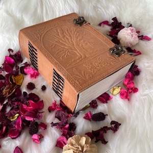 600 Pages Small Tree of life Leather Journal, Diary, Large Tree Notebook, Writing Leather Diary, Dream journal Gift for mom Gift for Husband