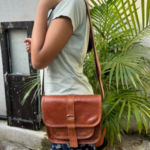 Sac bandoulière en cuir. Sac en cuir. Sac en cuir fait main sac à bandoulière pour femme, sac à main sacs à bandoulière, sac à main en cuir pour femme cadeau pour elle