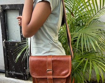 Leather Crossbody bag. Leather bag. Handmade leather bag Crossbody Bag For Women, Crossbody Bags Purse, Leather Purse For Women Gift for her