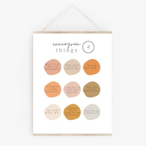 Enneagram 4 High Quality Poster - Printable