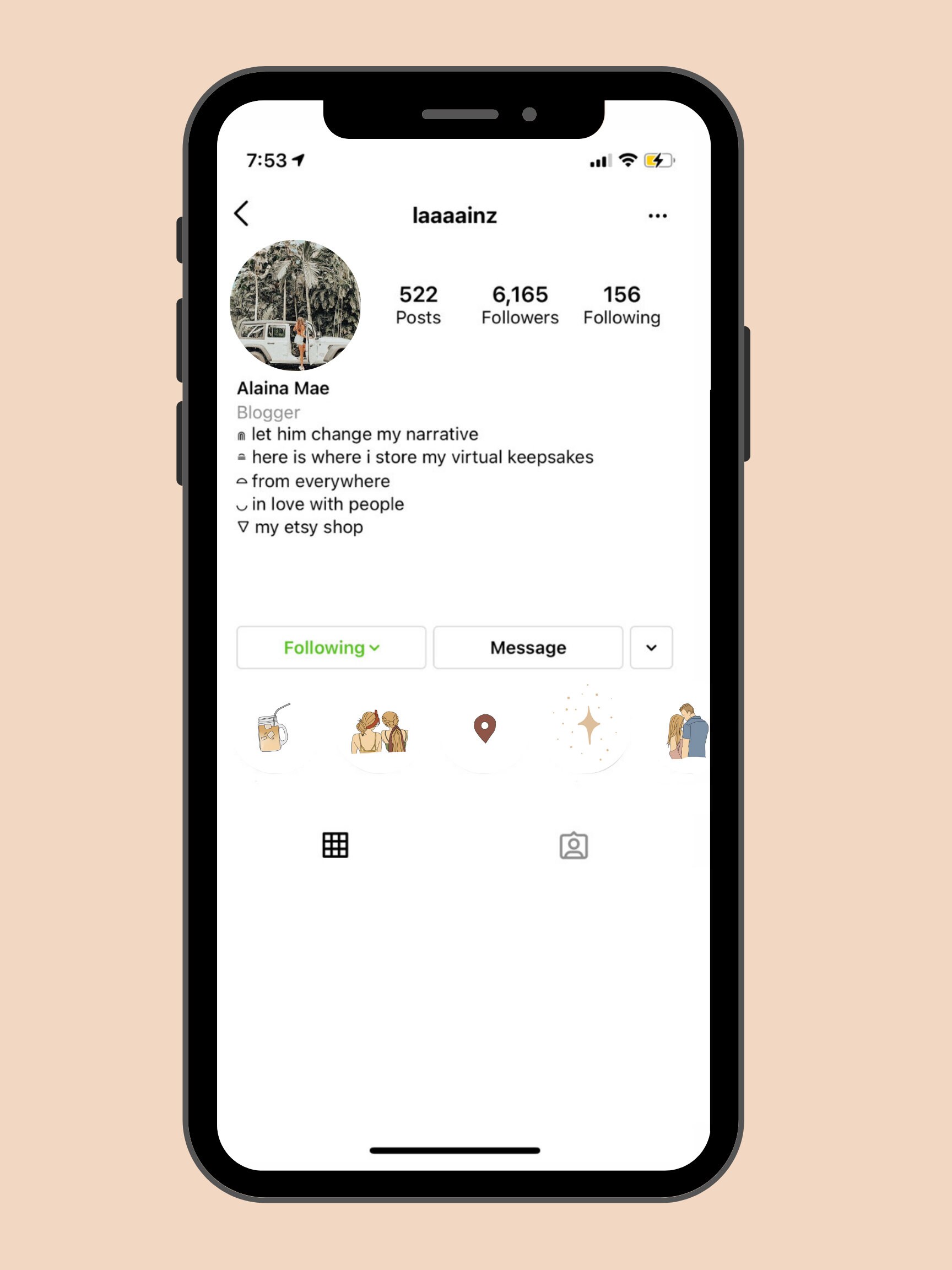 Everyday Girl Instagram Highlight Covers | Etsy