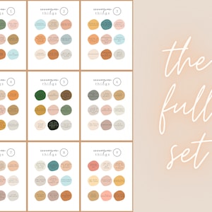 Enneagram Things Full Poster Set of 9