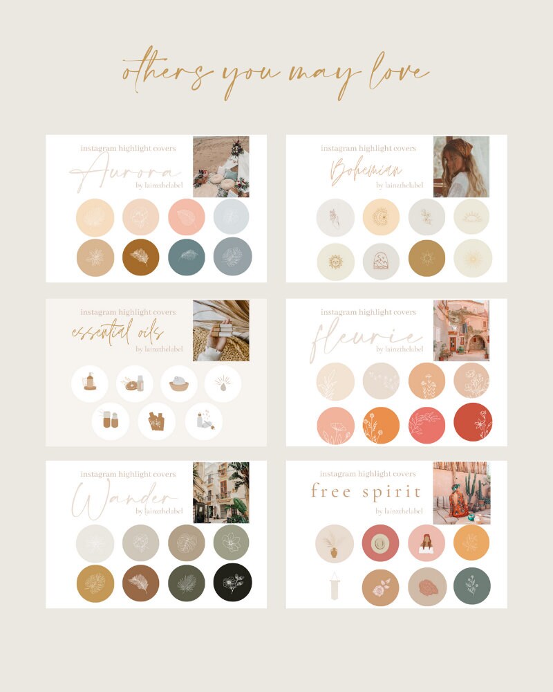 Everyday Girl Instagram Highlight Covers | Etsy