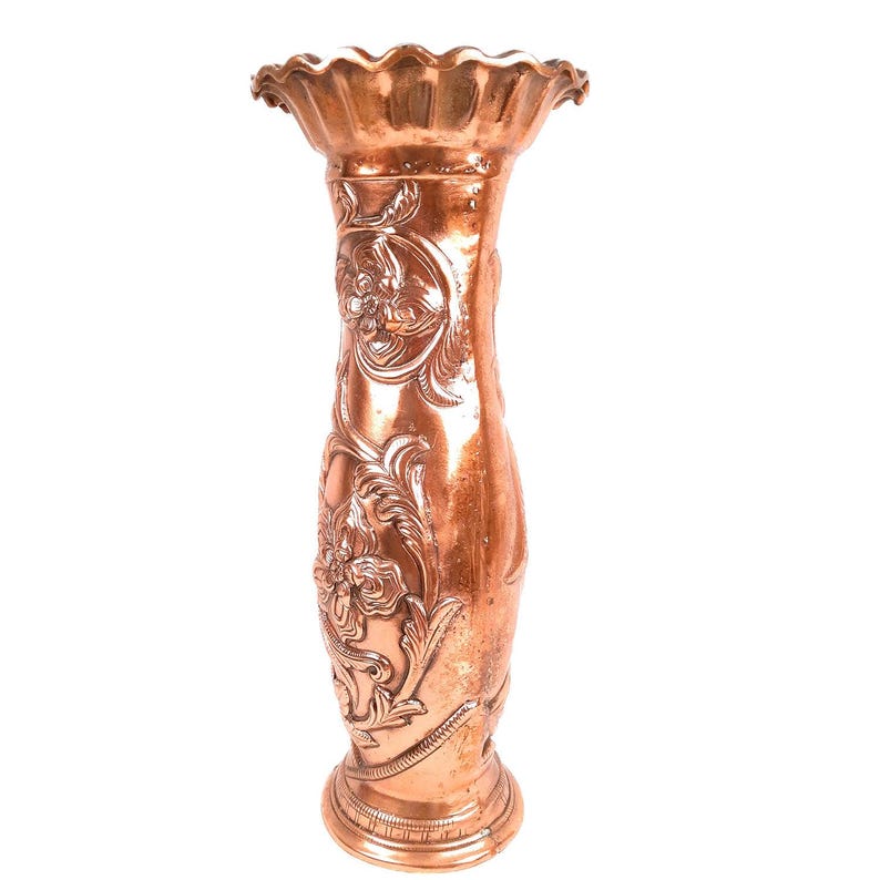 Flower Vase Big | Flower Pot for Corners - Metal | Floor Vase - For Home, Living Room, Entrance, Office & Hall Decoration, Gift - 20 inch image 6