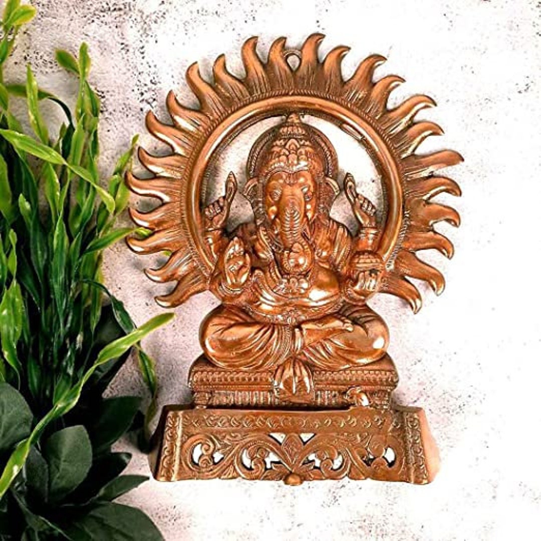 Lord Ganesh Wall Hanging / Ganesha Wall Decor Para Puja Etsy España