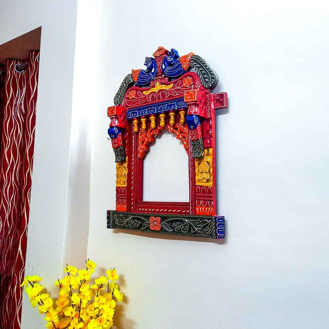 Rajasthani Wooden Jharokha 27 Inches for Wall Decor Etsy