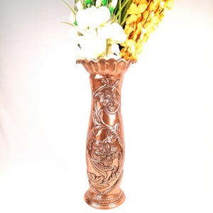 Flower Vase Big | Flower Pot for Corners - Metal | Floor Vase - For Home, Living Room, Entrance, Office & Hall Decoration, Gift - 20 inch image 5