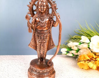 Ram Lalla Idol Statue | Shree Ram Lala Ayodhya Mandir Murti - for Pooja, Home, Temple, Decor & Gift - 13 inch