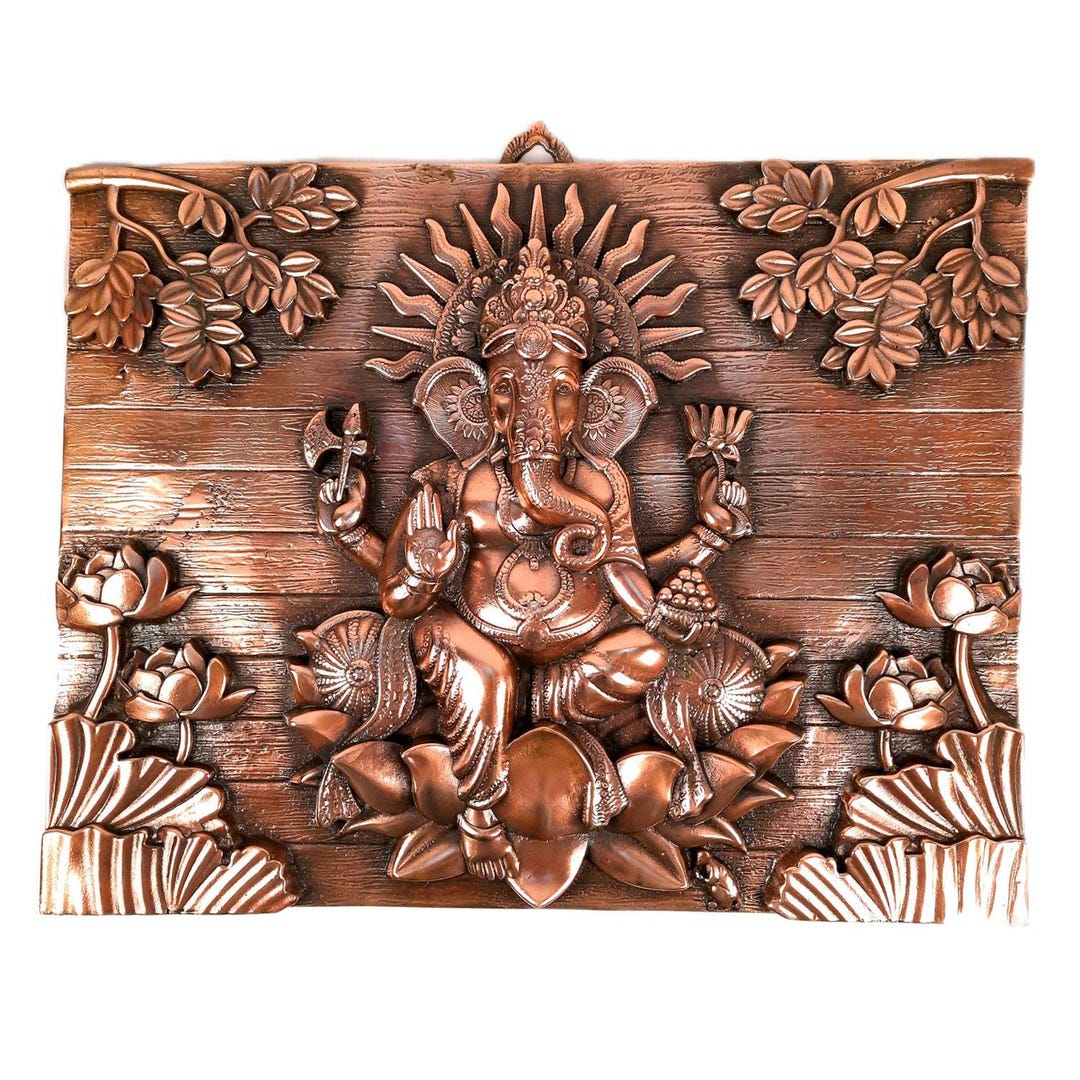Ganesh Wall Hanging Idol Lord Ganesha Wall Decor for Big Walls for Puja