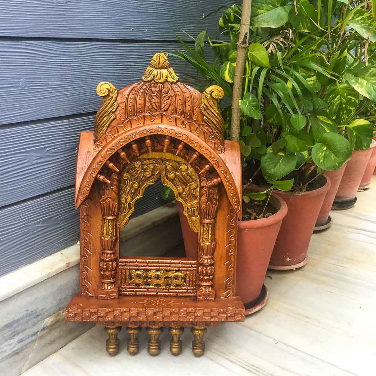 Ethnic Traditional Wooden Jharokha 27 Inches for Wall Decor Etsy