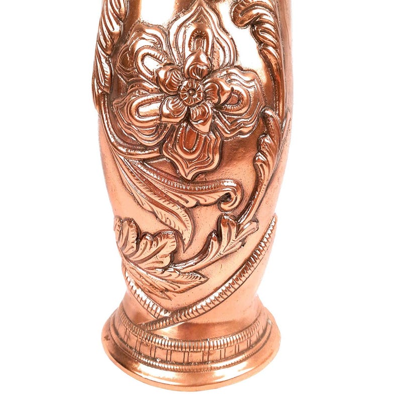 Flower Vase Big | Flower Pot for Corners - Metal | Floor Vase - For Home, Living Room, Entrance, Office & Hall Decoration, Gift - 20 inch image 10