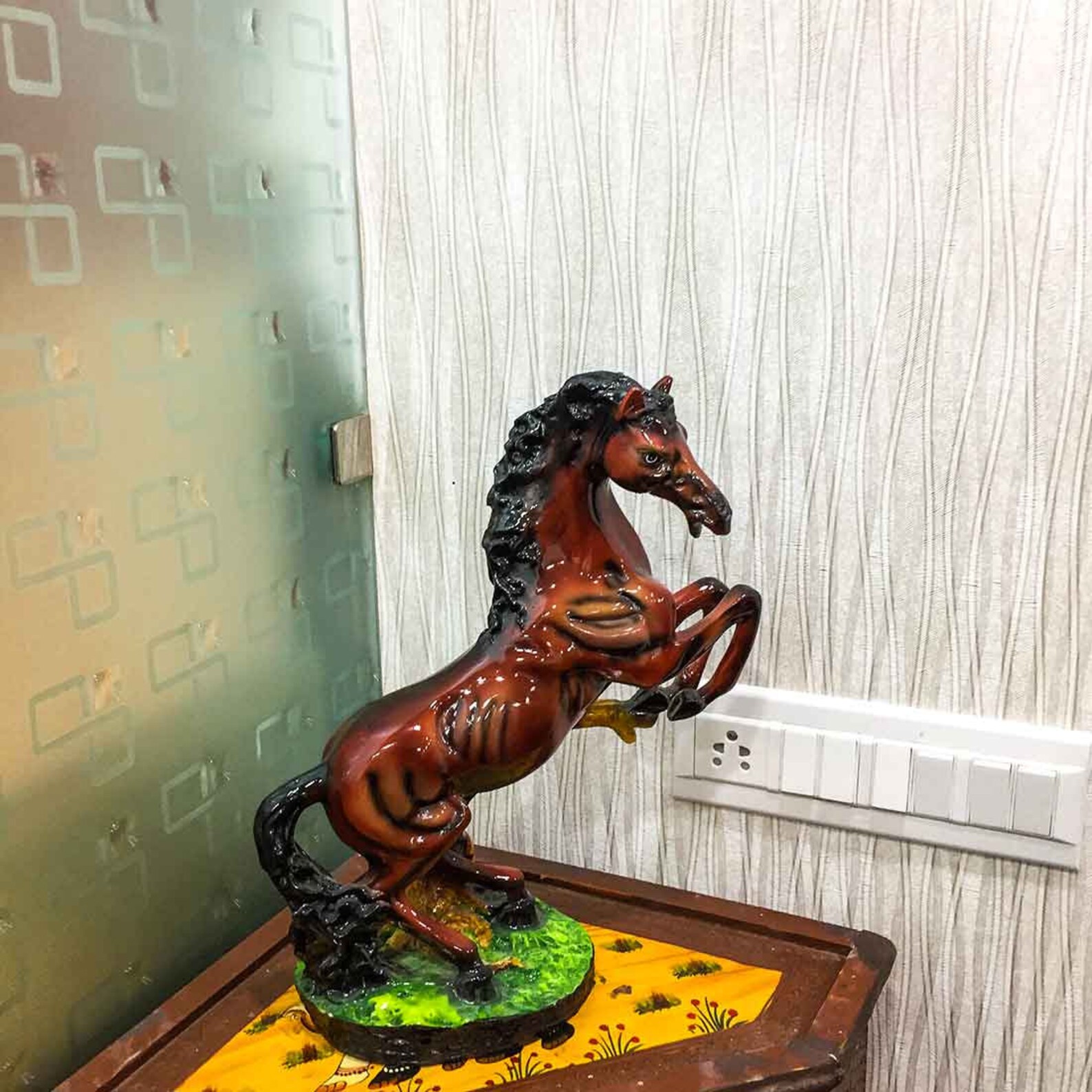 Unique Horse Showpiece 14 Inch for Table Decor Etsy