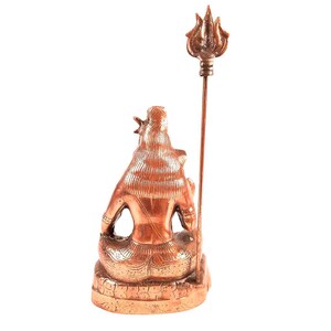 God Shiva Wall Hanging Idol Small | Metal Shiv ji Wall Statue Decor - for Home, Puja, Temple I Religious Decor & Gift